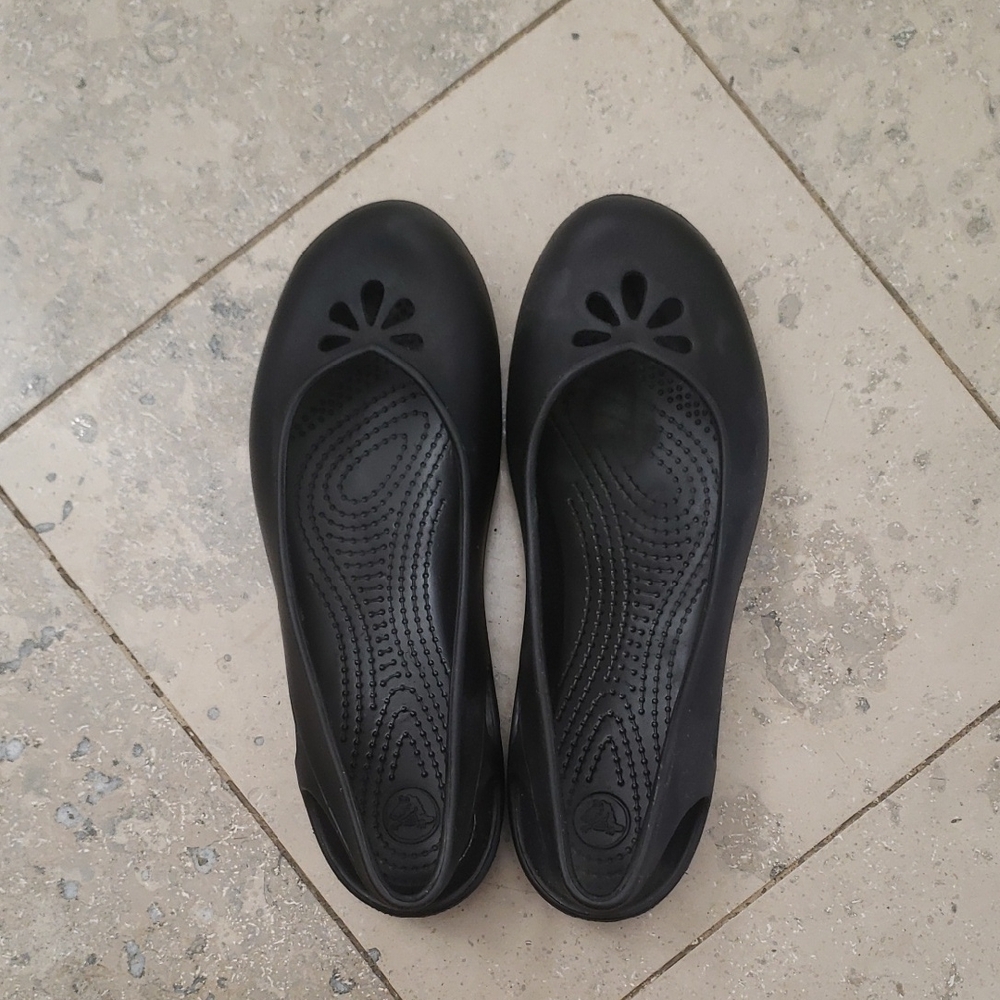 Crocs Black Women's Slip-On Shoes